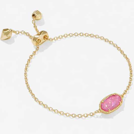 Luminous Rose Shimmer Bracelet