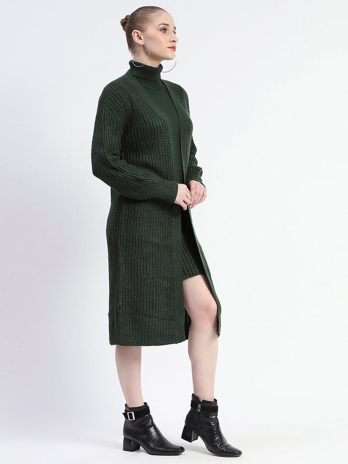 Madame Emerald Green Mini Dress And Shrug Co-Ord Set