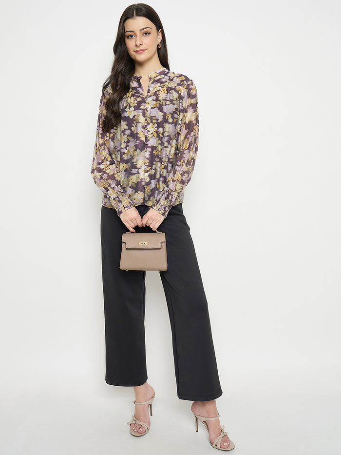 Madame Plum Printed Top