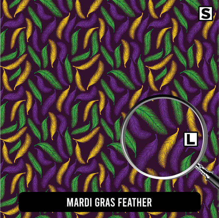 Mardi Gras Feather