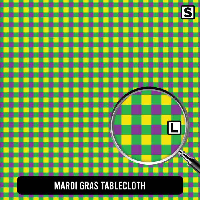 Mardi Gras Tablecloth
