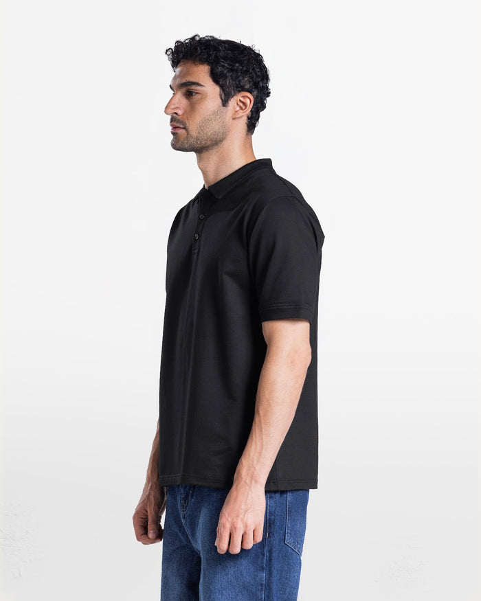 MEN'S POLO SHIRT BLACK 3
