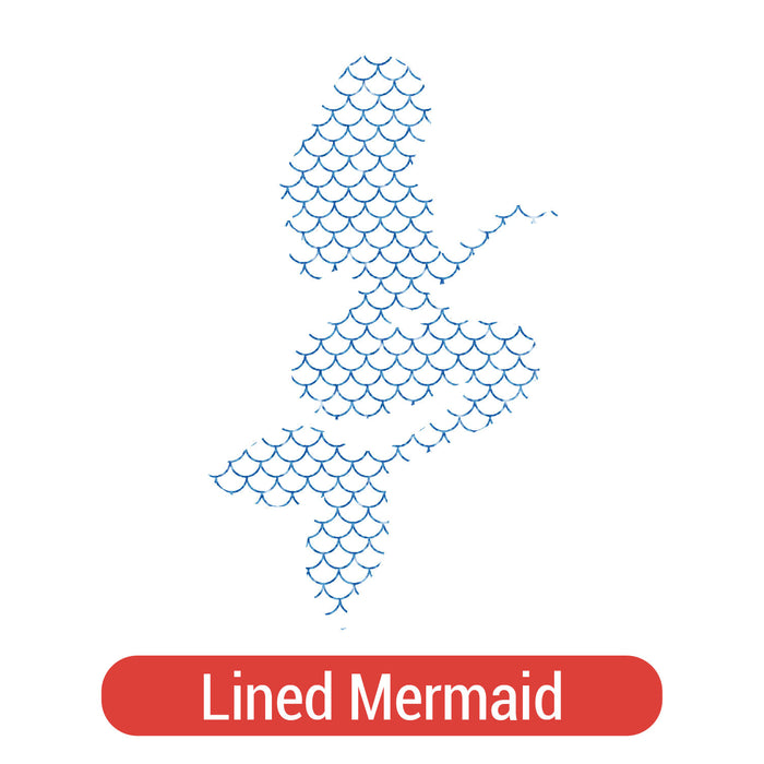 Lined Mermaid