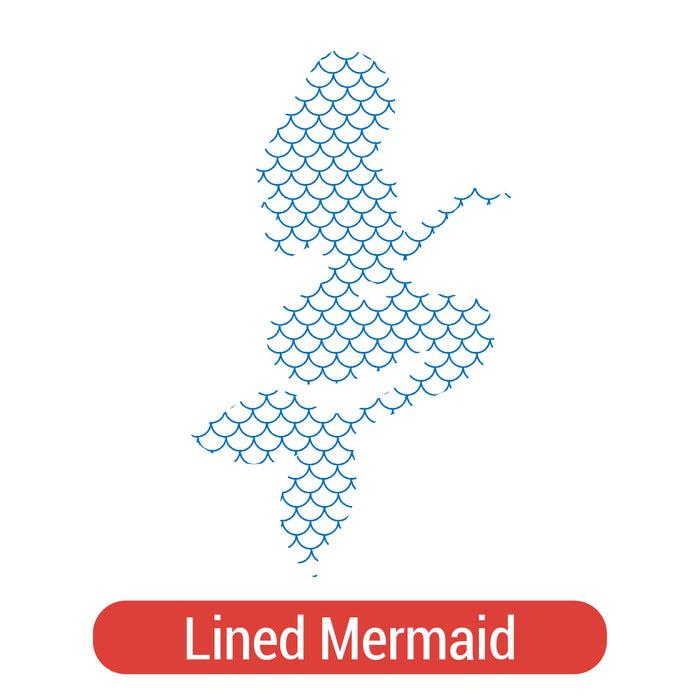 Lined Mermaid