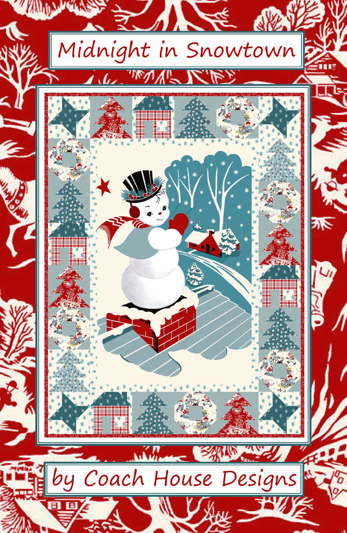 Midnight in Snowtown Quilt Pattern