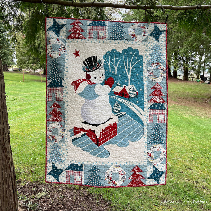 Midnight in Snowtown Quilt Pattern