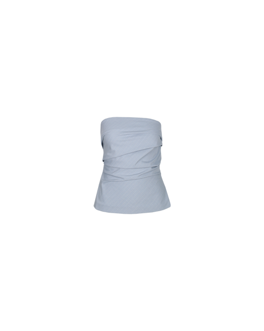 MILO BODICE POWDER PINSTRIPE