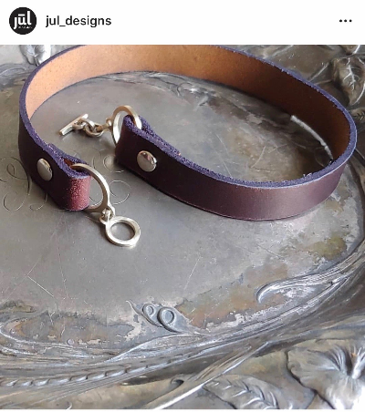 Minimalist Toggle Shawl Cuff - JUL Designs