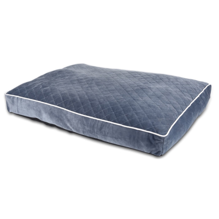 Mojopanda Velvet Haven: Eco-Luxe Rectangle Pet Bed for Ultimate Comfort