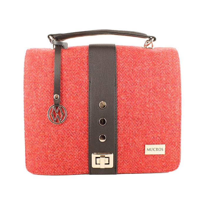 Coral Herringbone - Mucros Weavers