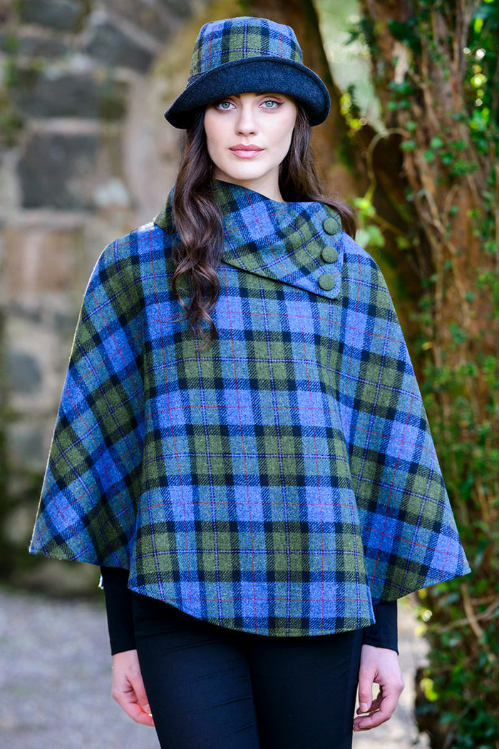 Mucros Blue and Green Plaid