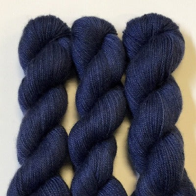 Navy - Cashmere Silk - Fingering