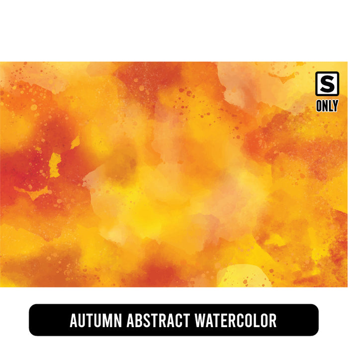 Autumn Abstract Watercolor