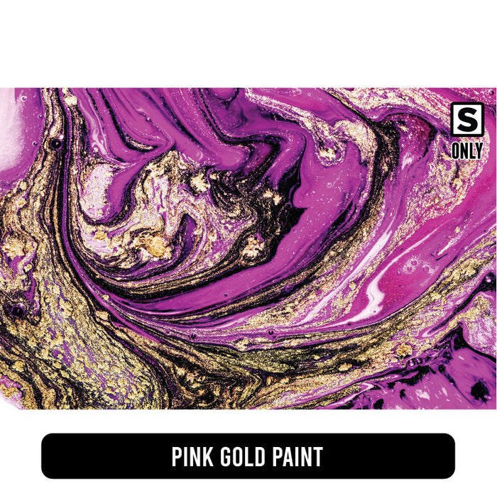Pink Gold Paint