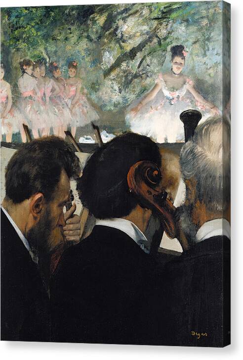 Orchestra Musicians - Canvas Print