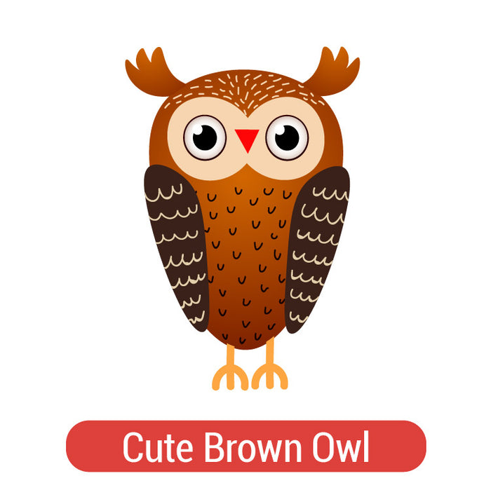 Cute Brown Owl