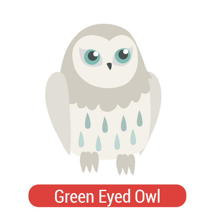 Green Eyed Owl
