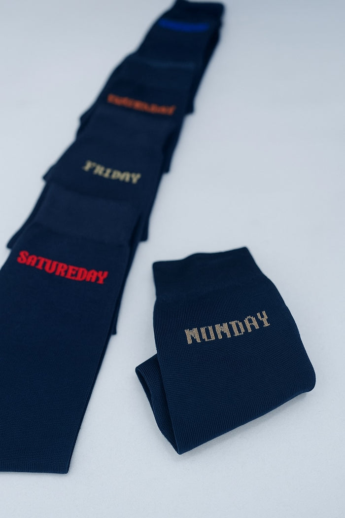 Pack 6 pairs – one for each weekday from Monday to Saturday. - Hinz Clothing