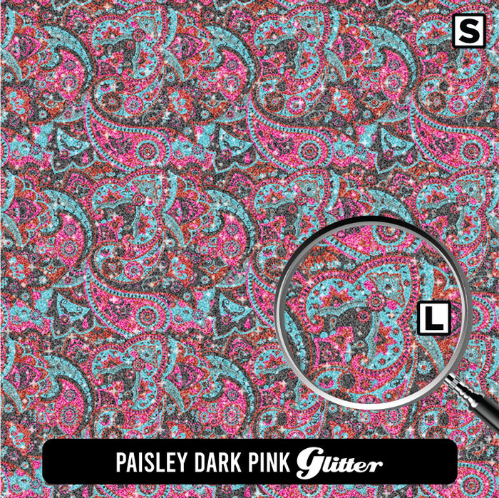 Paisley Dark Pink