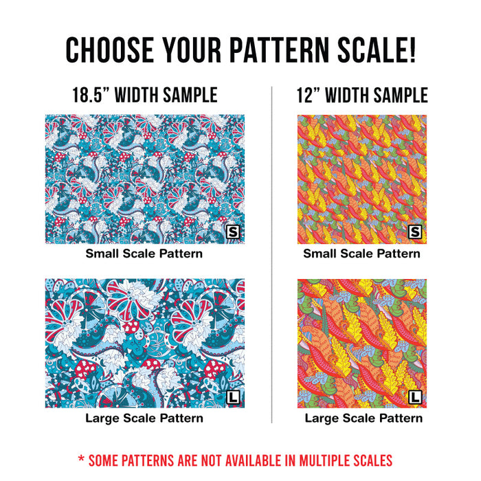 Paisley Glitter Patterned HTV