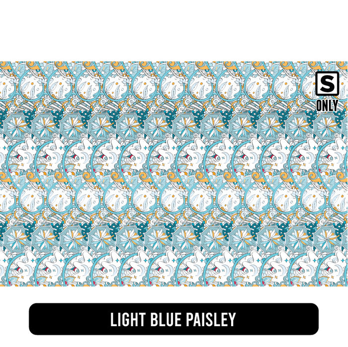 Light Blue Paisley