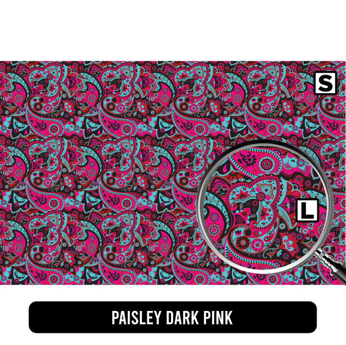 Paisley Dark Pink
