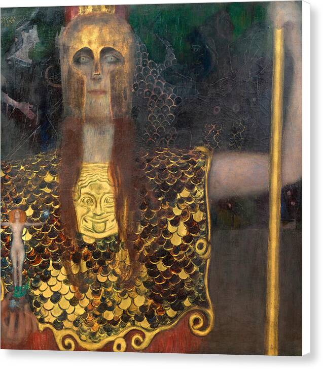 Pallas Athene - Canvas Print
