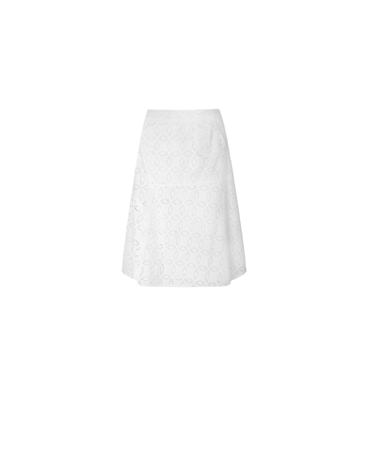 PARFAIT WRAP SKIRT WHITE