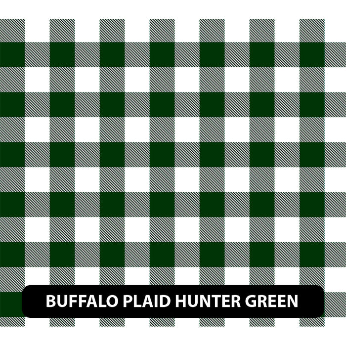 Buffalo Plaid Hunter Green