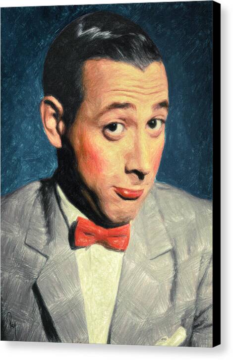 Pee-wee Herman - Canvas Print