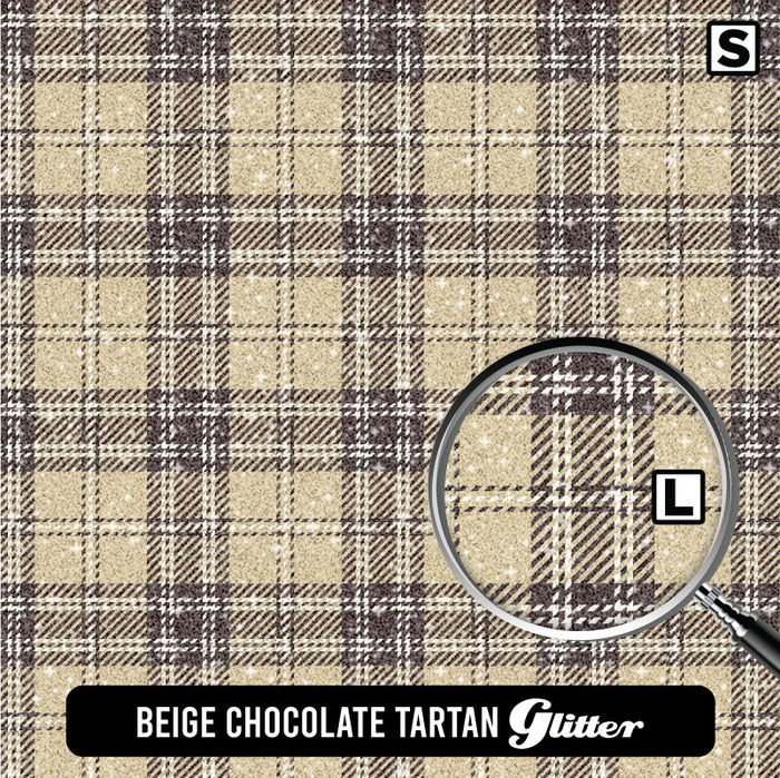 Beige Chocolate Tartan