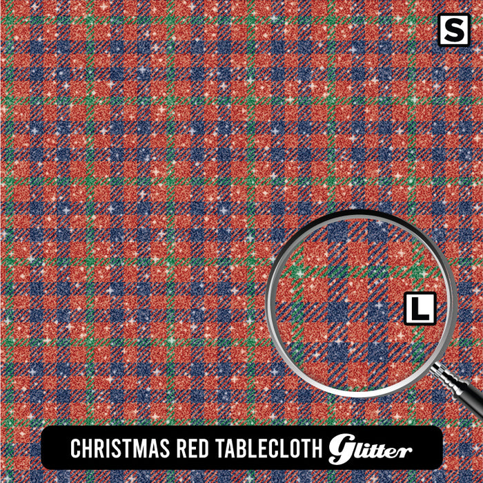 Christmas Red Tablecloth