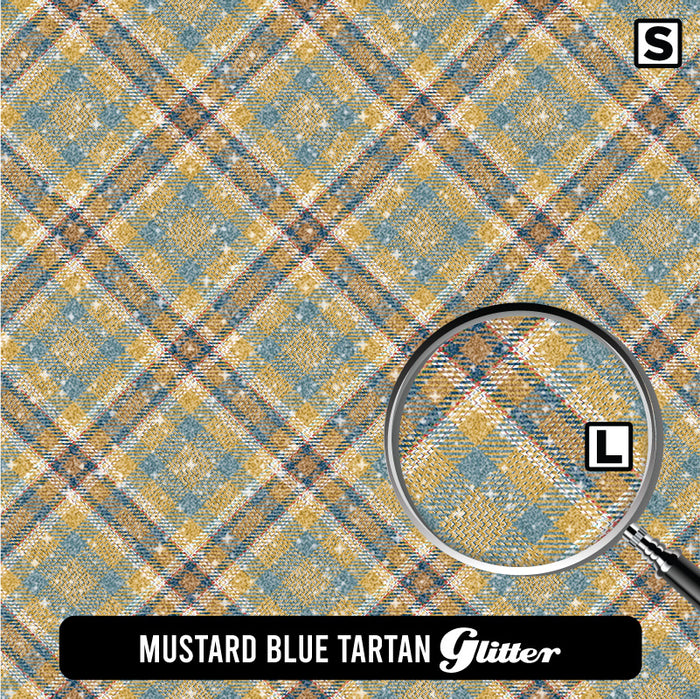 Mustard Blue Tartan