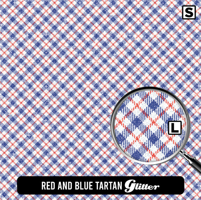 Red and Blue Tartan