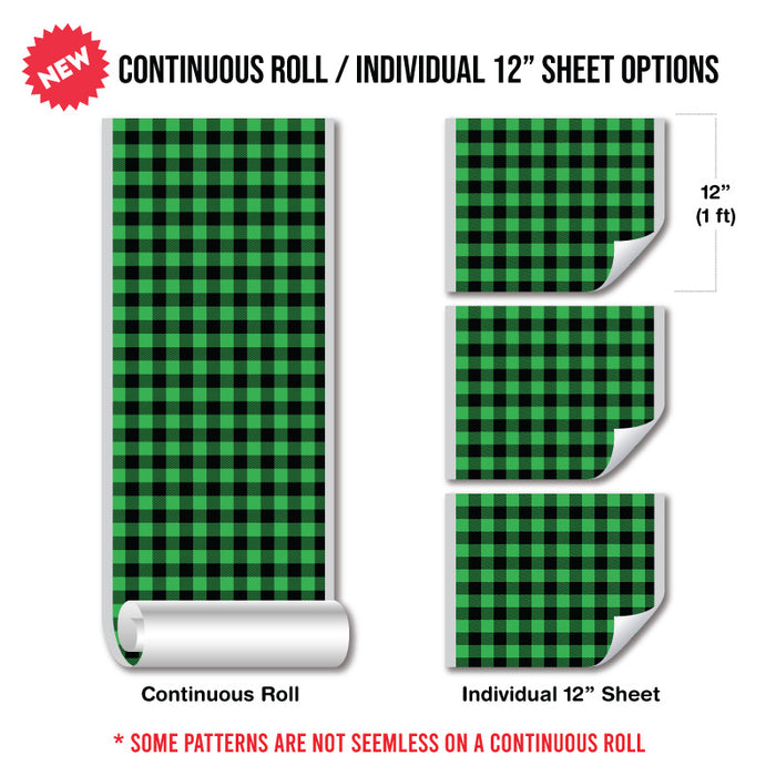 Plaid Checker Box Glitter Pattern