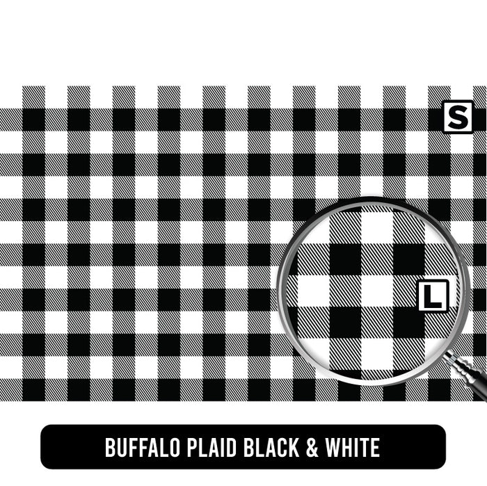 Buffalo Plaid Black and White