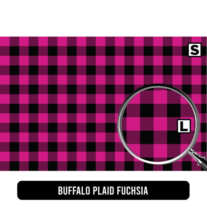 Buffalo Plaid Fuchsia