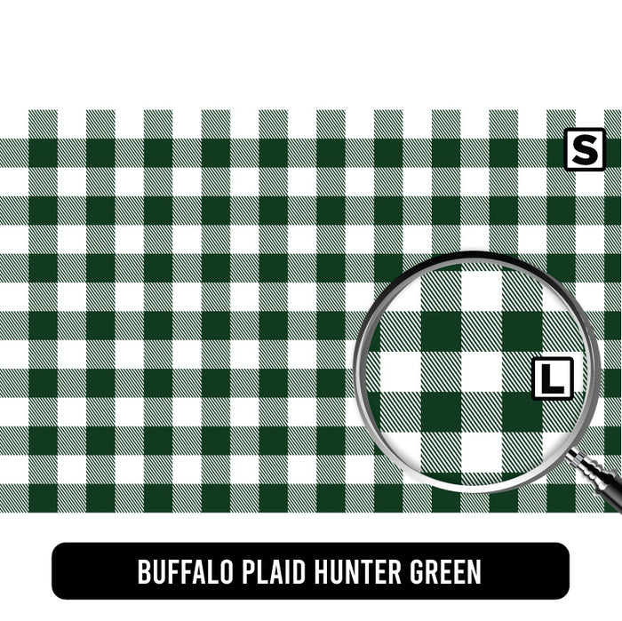 Buffalo Plaid Hunter Green
