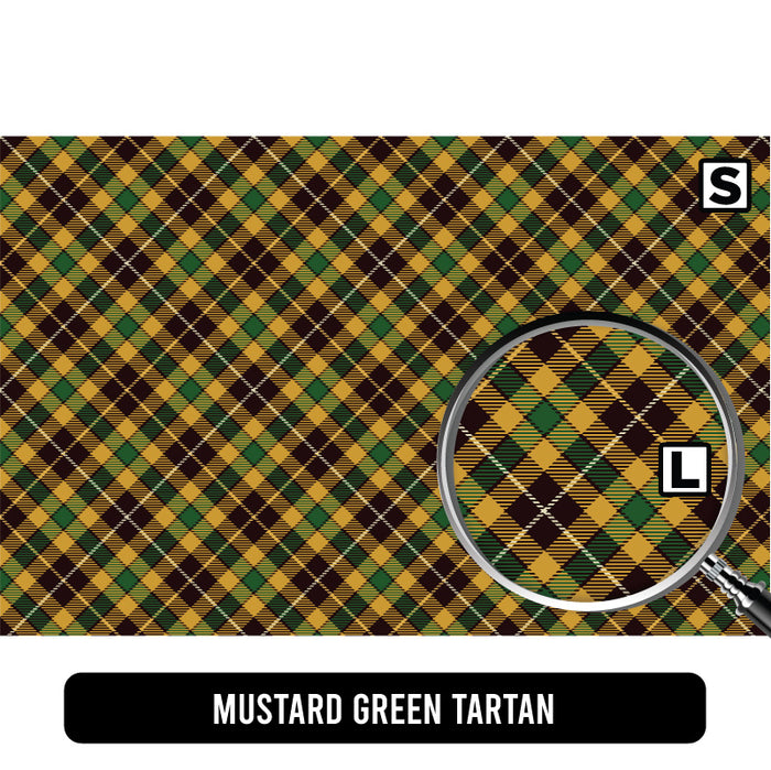 Mustard Green Tartan
