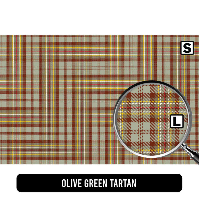 Olive Green Tartan