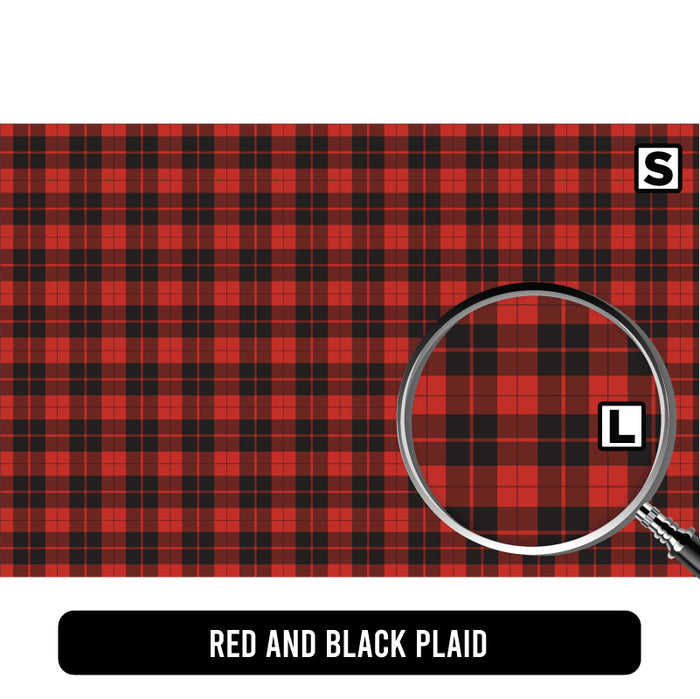 Red and Black Plaid