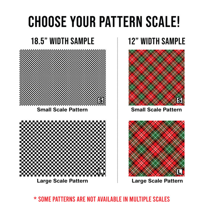 Plaid & Checker Box Patterned HTV