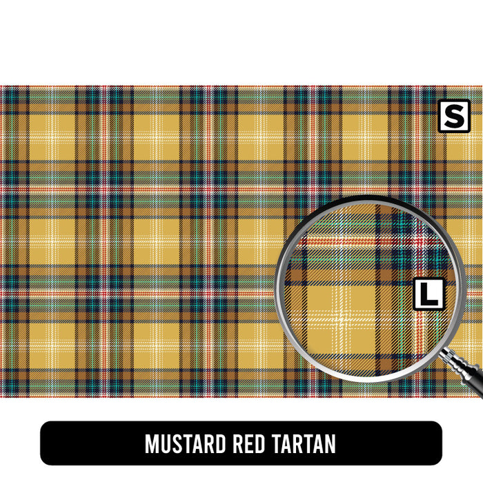Mustard Red Tartan