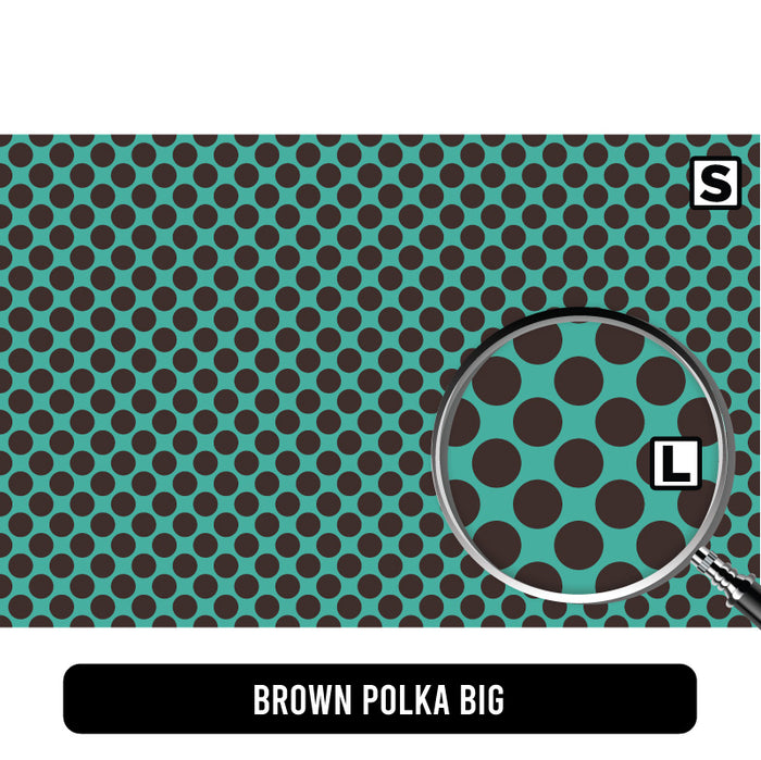 Brown Polka Big