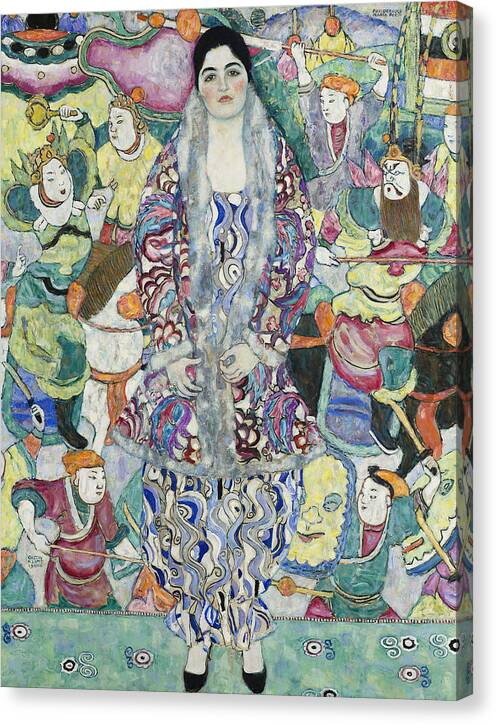 Portrait of Friederike Maria Beer - Canvas Print