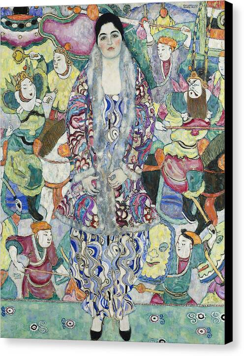 Portrait of Friederike Maria Beer - Canvas Print