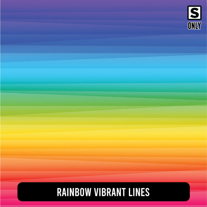 Rainbow Vibrant Lines