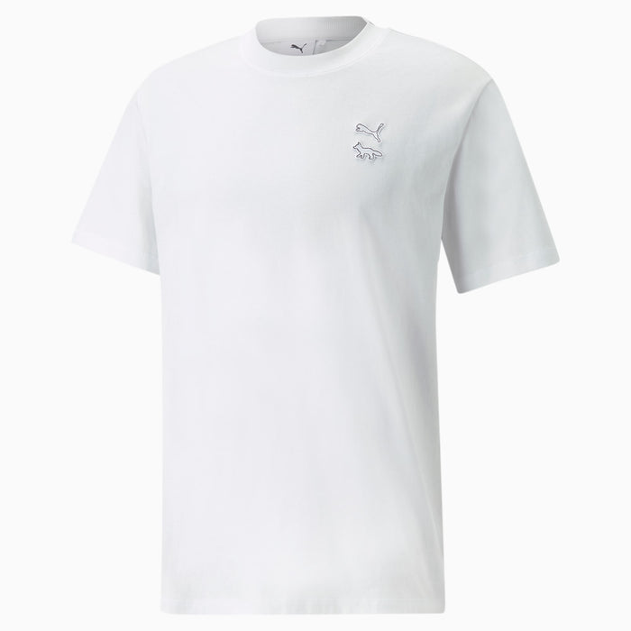 PUMA x MAISON KITSUNE Tee - Puma White