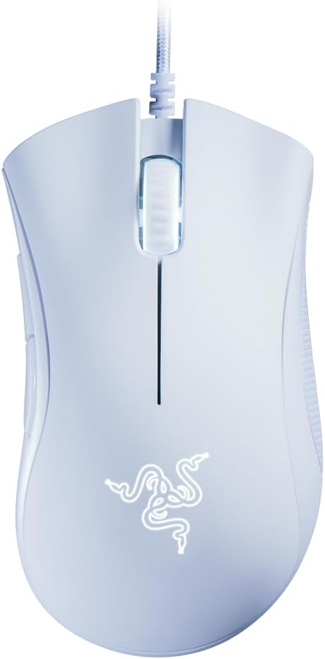 Razer DeathAdder Essential Gaming Mouse - White (RZ01-03850200)