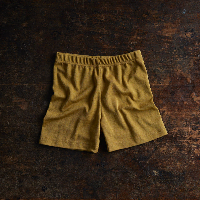 Rhea Baby & Kids Shorts - Merino Wool & Silk - Pistachio